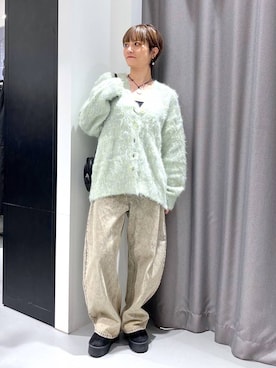 「LAKOLE（ラコレ）のアイテム（その他シューズ）」を使った、yun..さん（レディース・160cm）の秋コーディネート