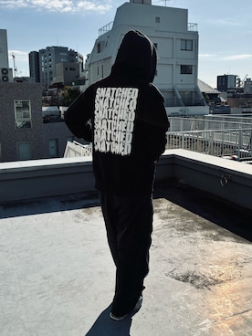 「Theater code（シアターコード）のアイテム」を使った、ayatoさん（メンズ・178cm）の冬コーディネート