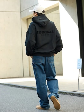 「FOG ESSENTIALS（エフオージーエッセンシャルズ）のアイテム」を使った、ayatoさん（メンズ・178cm）の秋コーディネート