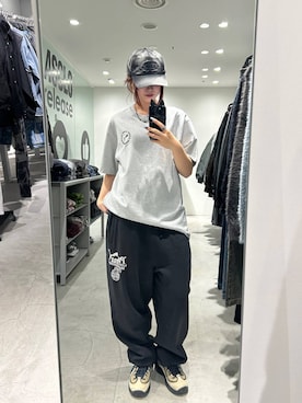 「LMCのアイテム」を使った、7e1raさん（レディース・164cm）の秋コーディネート