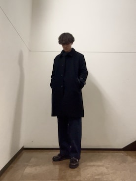 「アイテム（その他アウター）」を使った、koukiさん（メンズ・173cm・10代）の冬コーディネート