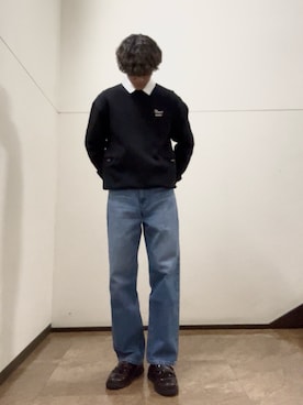 「アイテム（スウェット）」を使った、koukiさん（メンズ・173cm・10代）の冬コーディネート