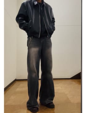 「アイテム（その他アウター）」を使った、koukiさん（メンズ・173cm・10代）の冬コーディネート