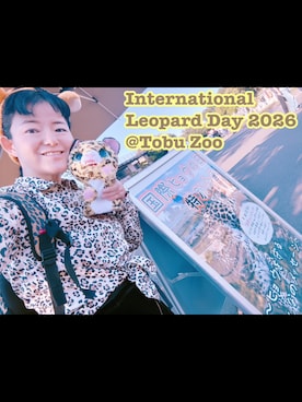 「Disney（ディズニー）のアイテム」を使った、💙Blue Leopard🐆さん（レディース・156cm）の春コーディネート