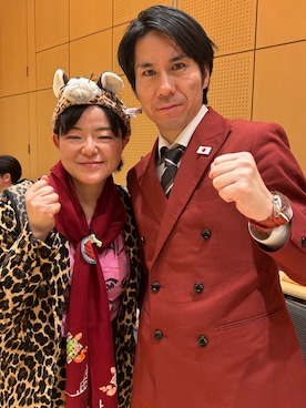 「アイテム（チャーム）」を使った、💙Blue Leopard🐆さん（レディース・156cm）の春コーディネート