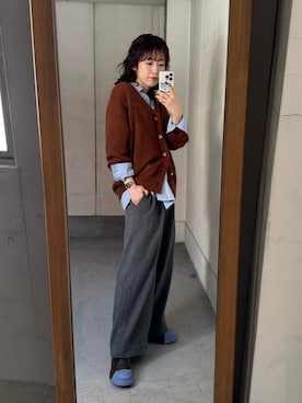 「アイテム（シューズ小物/雑貨）」を使った、tsuさん（レディース・163cm）の秋コーディネート