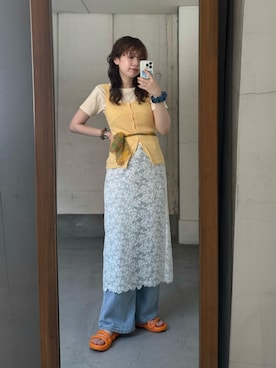 tsuさん（レディース・163cm）の夏コーディネート