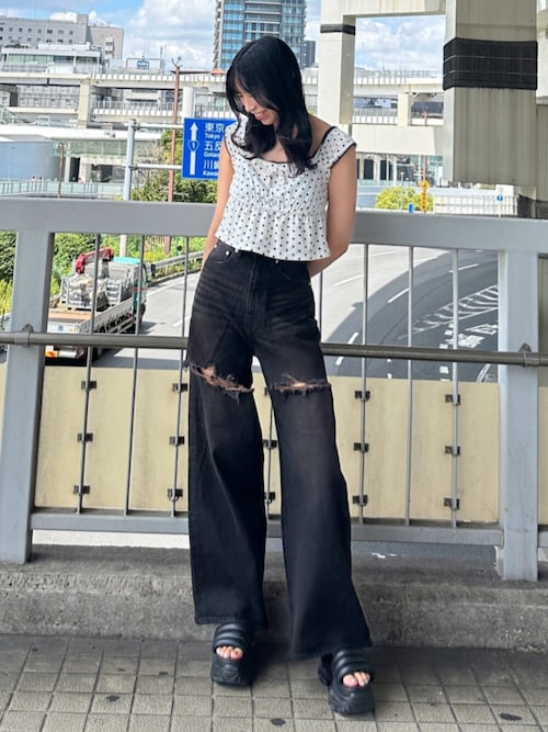 エアバルキーソールパッファーサンダル