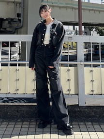 バルーンコンパクトデニムブルゾン｜エモダ（EMODA）アウトレット公式