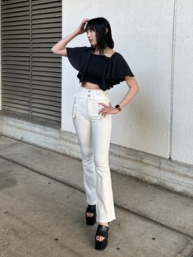 伊藤春花さん（レディース・166cm）の夏コーディネート