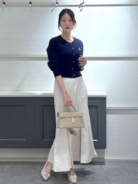 「VIS（ビス）のアイテム（バッグ）」を使った、mikusonvisさん（レディース・168cm）の春コーディネート