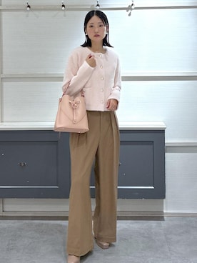 「アイテム（ハンドバッグ）」を使った、mikusonvisさん（レディース・168cm・30代）の秋コーディネート