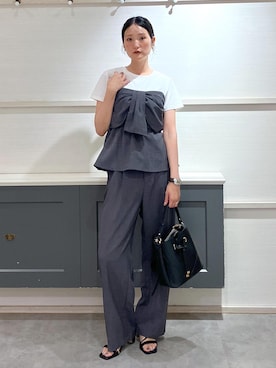 「アイテム（パンツ）」を使った、mikusonvisさん（レディース・168cm・30代）の夏コーディネート
