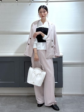 「VIS（ビス）のアイテム」を使った、mikusonvisさん（レディース・168cm）の春コーディネート