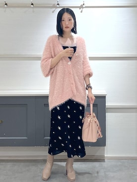 「アイテム（ワンピース/ドレス）」を使った、mikusonvisさん（レディース・168cm・30代）の秋コーディネート