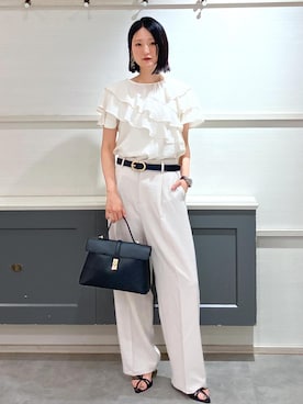 「アイテム（ハンドバッグ）」を使った、mikusonvisさん（レディース・168cm・30代）の夏コーディネート