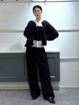 「VIS（ビス）のアイテム」を使った、mikusonvisさん（レディース・168cm）の春コーディネート