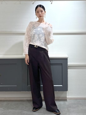「パンツスタイル」｜mikusonvisさん（レディース・168cm・30代）の秋コーディネート