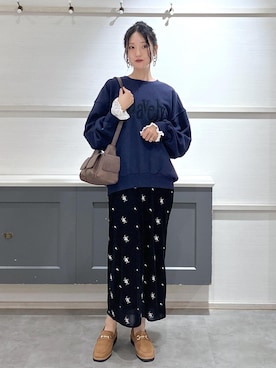 「アイテム（ワンピース/ドレス）」を使った、mikusonvisさん（レディース・168cm・30代）の秋コーディネート
