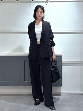 「VIS（ビス）のアイテム（バッグ）」を使った、mikusonvisさん（レディース・168cm）の春コーディネート