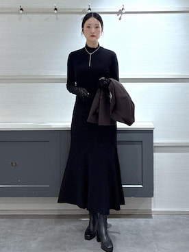 「アイテム（テーラードジャケット）」を使った、mikusonvisさん（レディース・168cm・30代）の秋コーディネート