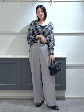 「VIS（ビス）のアイテム」を使った、mikusonvisさん（レディース・168cm）の春コーディネート