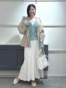 「VIS（ビス）のアイテム」を使った、mikusonvisさん（レディース・168cm）の春コーディネート