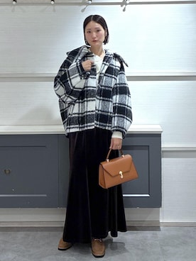 「VIS（ビス）のアイテム」を使った、mikusonvisさん（レディース・168cm）の冬コーディネート