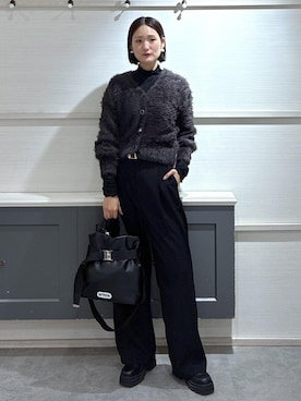 「Juze（ジュゼ）のアイテム」を使った、mikusonvisさん（レディース・168cm）の冬コーディネート