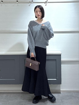 mikusonvisさん（レディース・168cm）の冬コーディネート