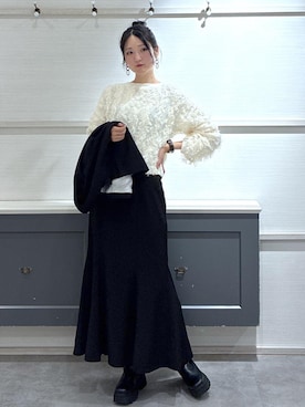 「アイテム（テーラードジャケット）」を使った、mikusonvisさん（レディース・168cm・30代）の秋コーディネート