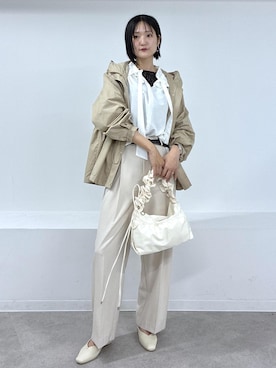 「VIS（ビス）のアイテム（トップス）」を使った、mikusonvisさん（レディース・168cm）の春コーディネート