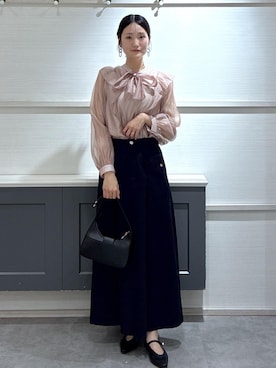 「VIS（ビス）のアイテム（トップス）」を使った、mikusonvisさん（レディース・168cm）の春コーディネート