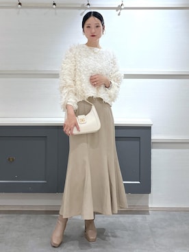 「アイテム（ハンドバッグ）」を使った、mikusonvisさん（レディース・168cm・30代）の秋コーディネート