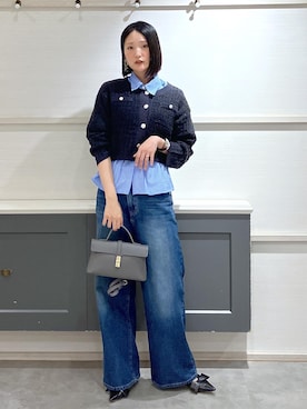 「VIS（ビス）のアイテム」を使った、mikusonvisさん（レディース・168cm）の秋コーディネート