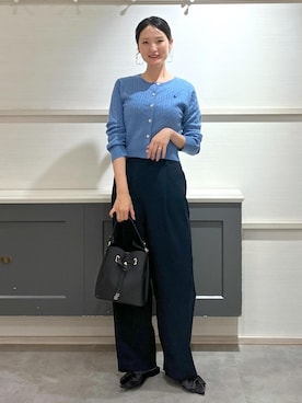「アイテム（ハンドバッグ）」を使った、mikusonvisさん（レディース・168cm・30代）の秋コーディネート