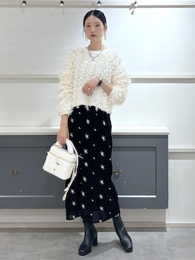 「アイテム（ワンピース/ドレス）」を使った、mikusonvisさん（レディース・168cm）の秋コーディネート