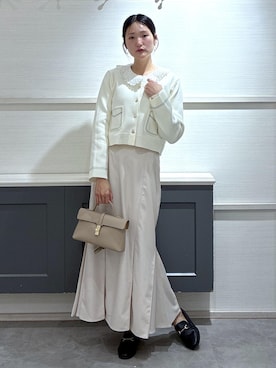 「Juze（ジュゼ）のアイテム」を使った、mikusonvisさん（レディース・168cm）の冬コーディネート