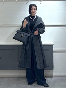 mikusonvisさん（レディース・168cm）の冬コーディネート