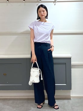 「アイテム（ネックレス）」を使った、mikusonvisさん（レディース・168cm・30代）の夏コーディネート