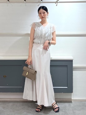 「アイテム（ショルダーバッグ）」を使った、mikusonvisさん（レディース・168cm・30代）の夏コーディネート