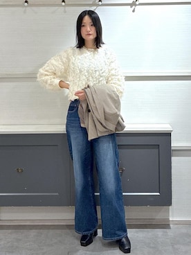 「アイテム（キャミソール）」を使った、mikusonvisさん（レディース・168cm・30代）の秋コーディネート