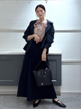 「VIS（ビス）のアイテム（トップス）」を使った、mikusonvisさん（レディース・168cm）の春コーディネート