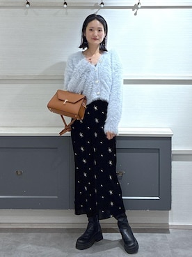 「アイテム（ワンピース/ドレス）」を使った、mikusonvisさん（レディース・168cm・30代）の秋コーディネート