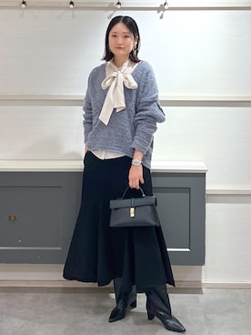 「ストレート」｜mikusonvisさん（レディース・168cm）の冬コーディネート