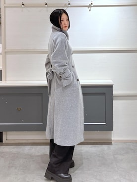 「アイテム（タンクトップ）」を使った、mikusonvisさん（レディース・168cm・30代）の秋コーディネート