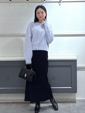 「アイテム（キャミソール）」を使った、mikusonvisさん（レディース・168cm・30代）の秋コーディネート