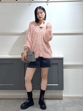 「アイテム（ピアス（両耳用））」を使った、mikusonvisさん（レディース・168cm・30代）の秋コーディネート