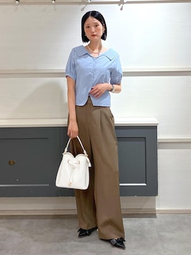 「アイテム（パンプス）」を使った、mikusonvisさん（レディース・168cm・30代）の夏コーディネート