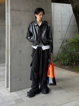 「アイテム（その他アウター）」を使った、waki_0924さん（メンズ・171cm）の秋コーディネート